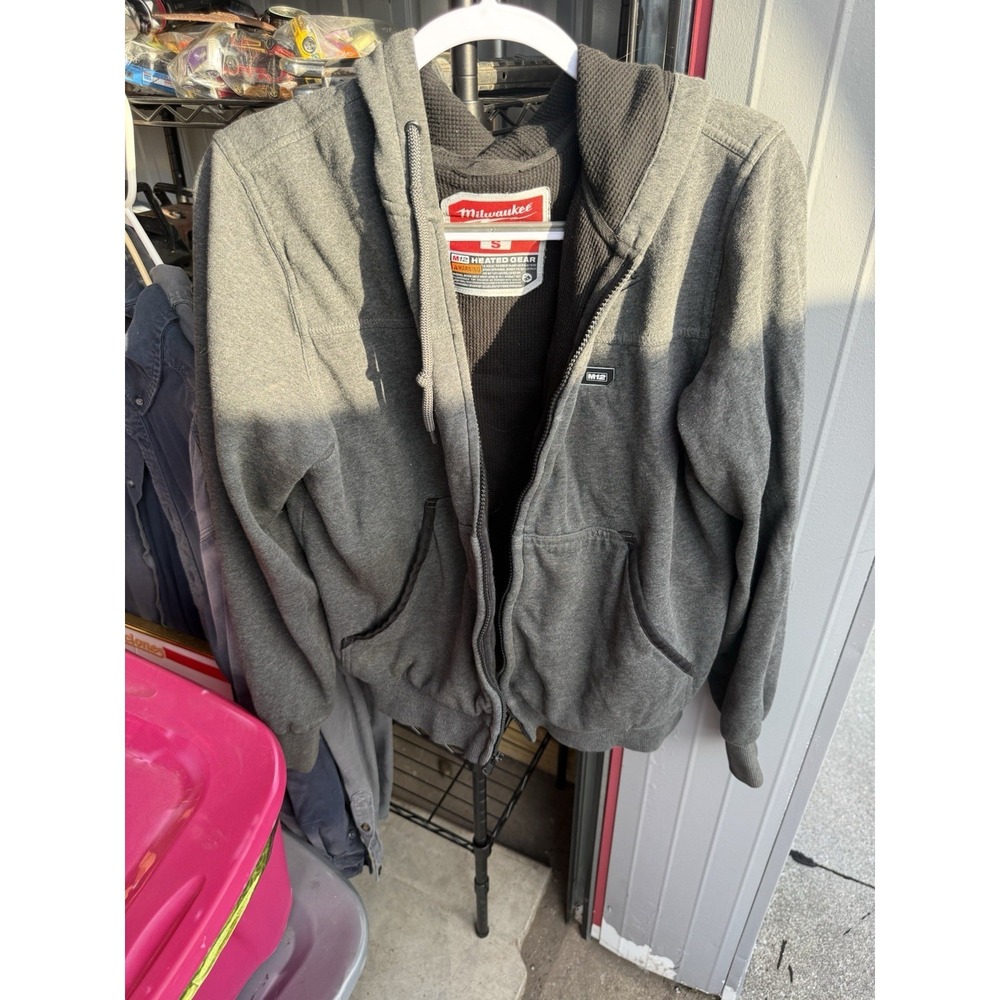 Milwaukee M12‎ Heated Hoodie Gray Men's Small Heated Jacket No Battery Hoodie